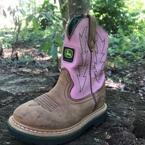 John Deere Pink boots